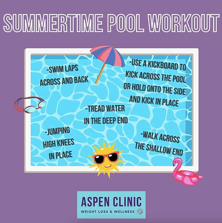 5 Pool Exercises for Weight Loss