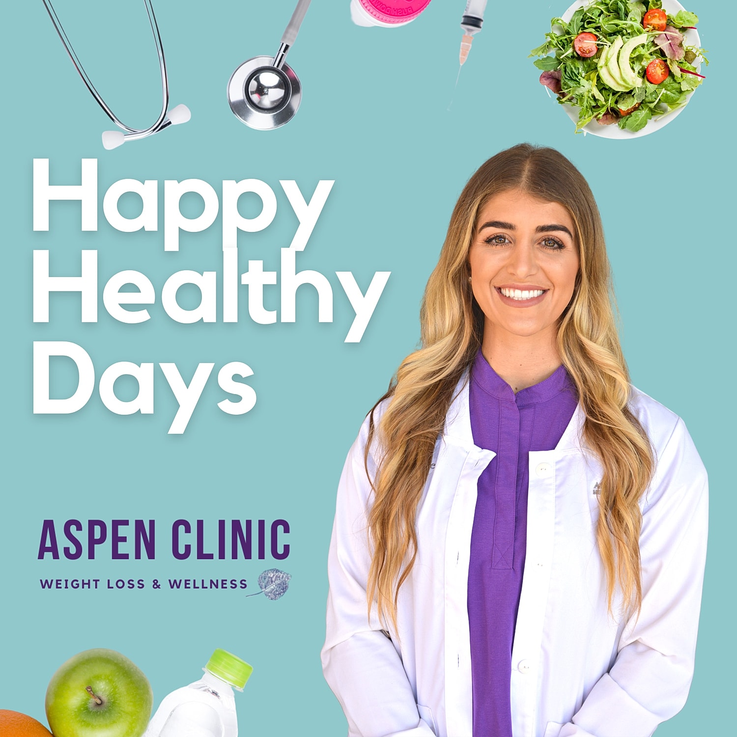 Health clinic promoting wellness and healthy living.