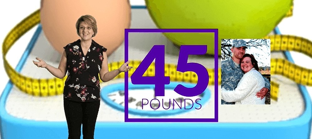 Weight Loss Before and After Woman