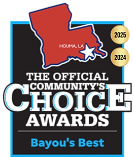 Community Choice Awards logo for Houma, Louisiana.