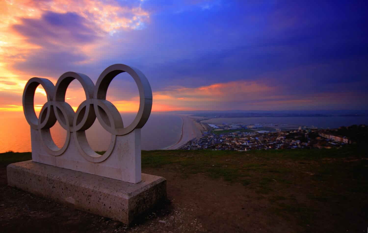 Olympic Rings Monument