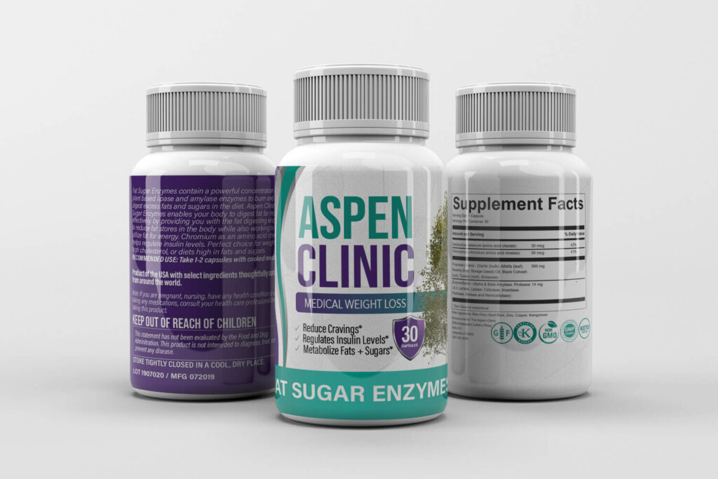 Fat Sugar Enzymes Supplement 