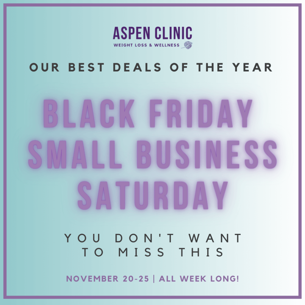Various Black Friday and Small Business Saturday deals being offered